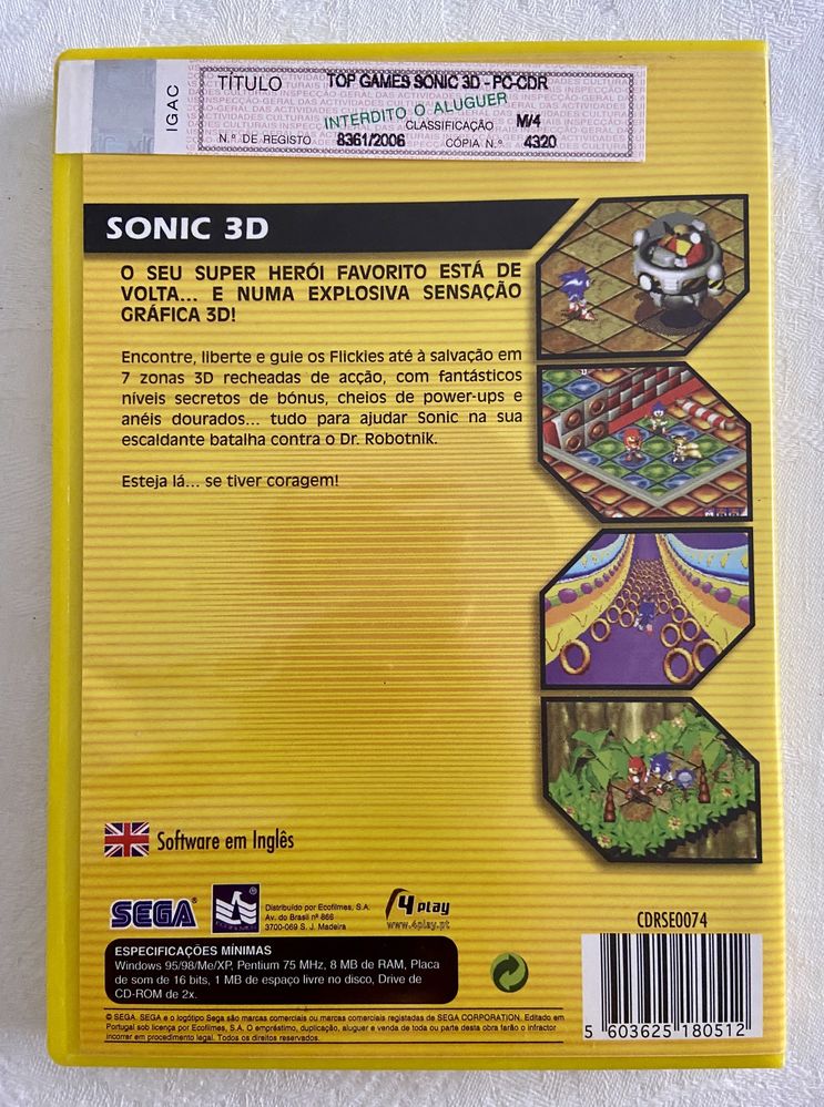 Sonic 3D Flickies Island PC