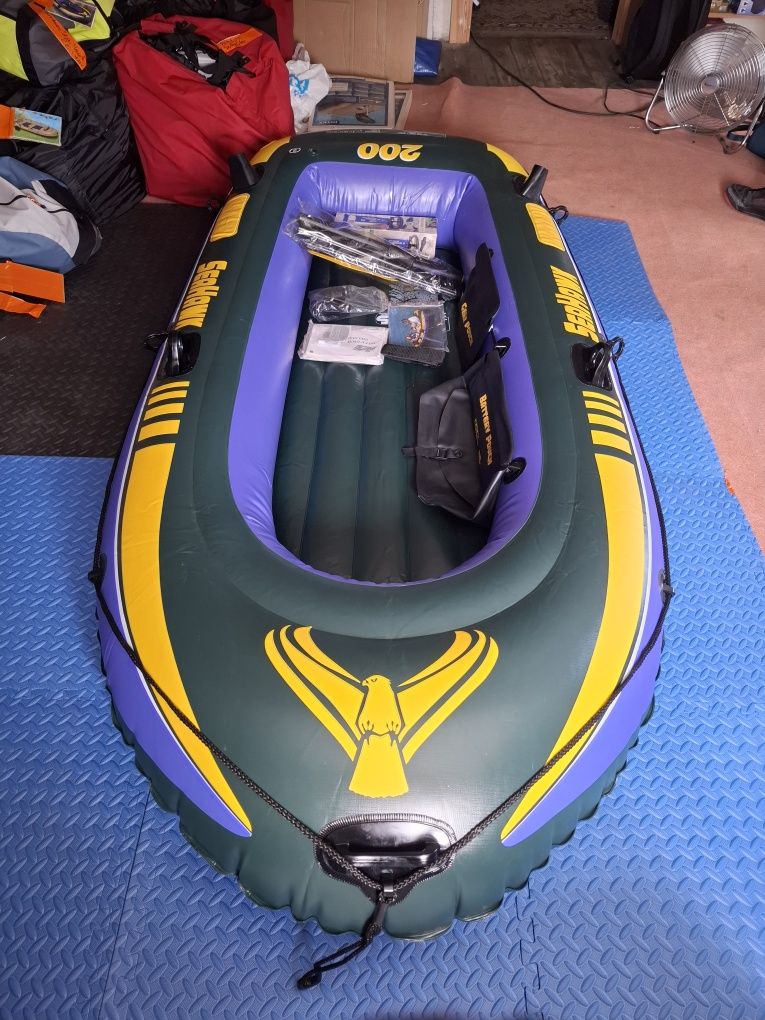Ponton wędkarski NOWY seahawk 200 intex Bestway kolibri