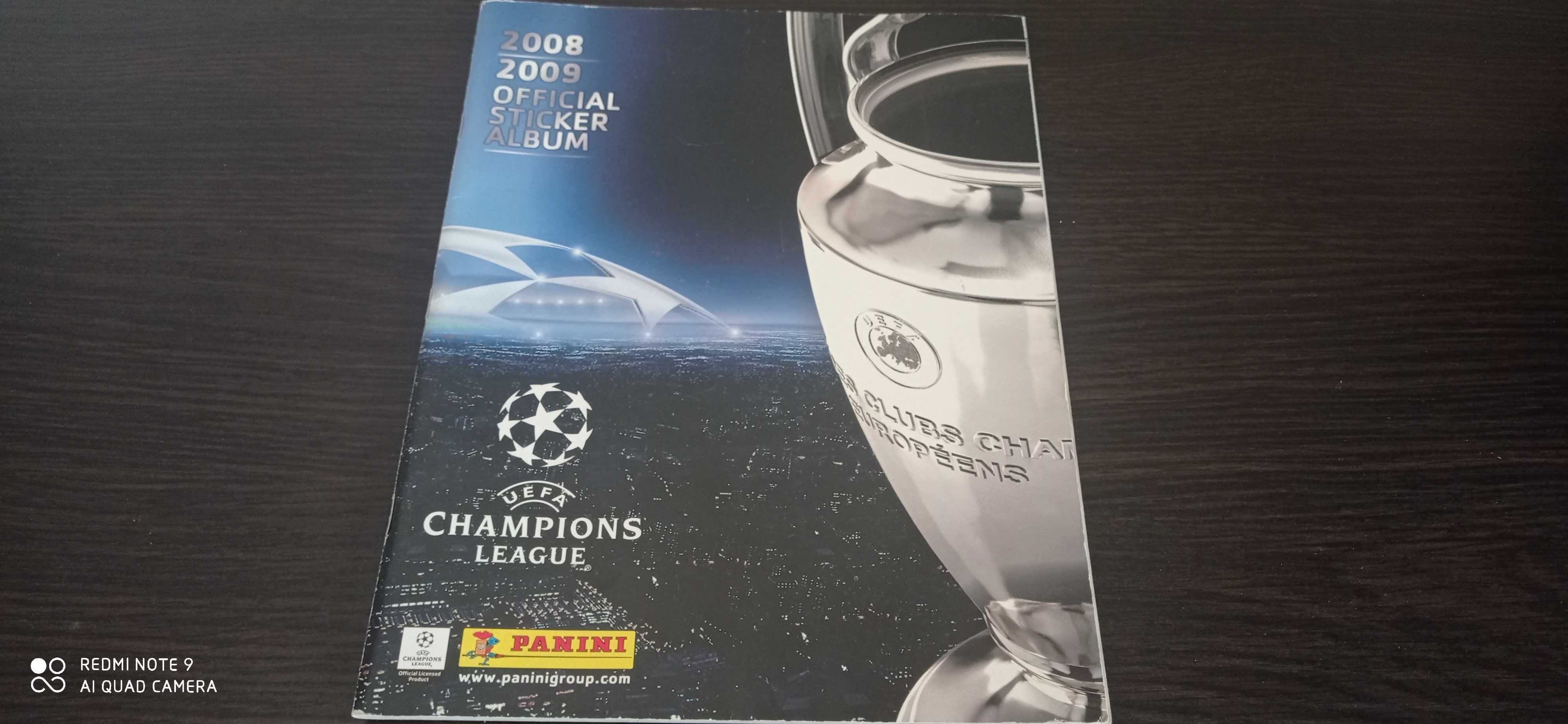 Альбом для наклеек Panini Champions League 2008/2009 Идеал