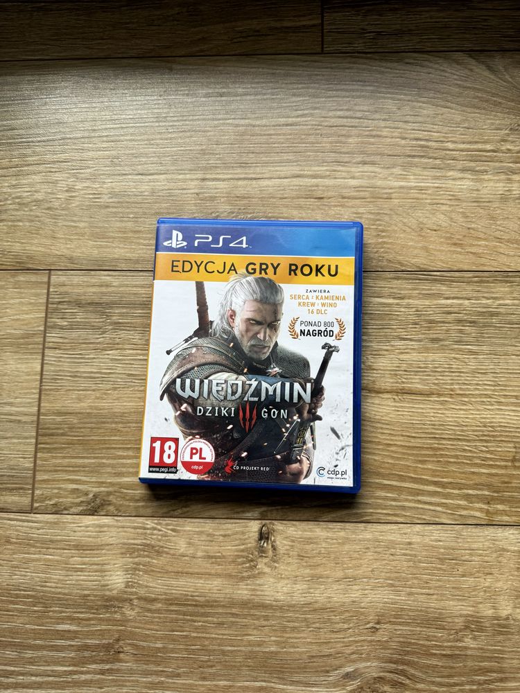 Gra Wiedźmin III Dziki Gon Edycja Gry GOTY PL PlayStation 4 Ps4 Ps5