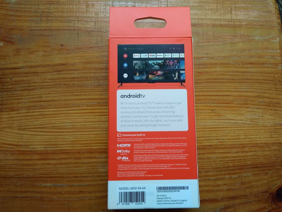 Медиапроигрыватель Mi TV Stick (MDZ-24-AA)