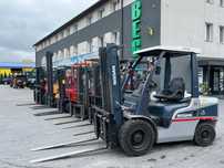 Вилкові навантажувачі Nissan 2-5.5т