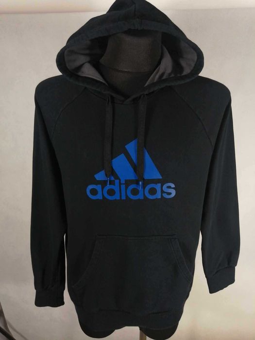 ADIDAS Performance Essential Bluza Męska L Big Logo Oryginalna Bawełna