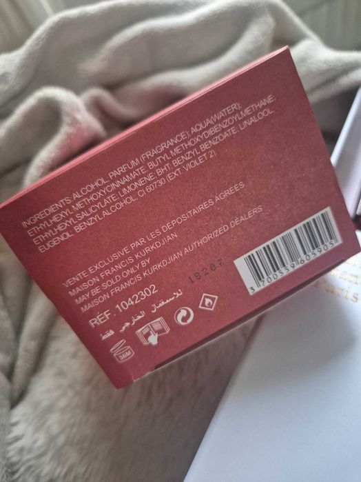 Baccarat Rouge 540 Extrait de Parfum Maison Francis Kurkdjian 70ml