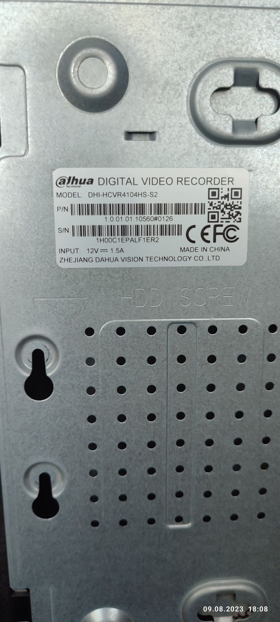 HD-CVI Регистратор для видеонаблюдения Dahua DH-HCVR4104HS-S2