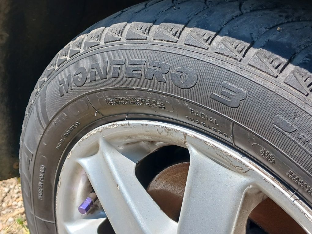 Литые диски с резиной r14 4x100 део ланос комплектом 4 штуки Секретка