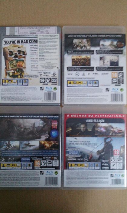 GTA5,  GTA4, Call OF Duty, Battlefield Ps3