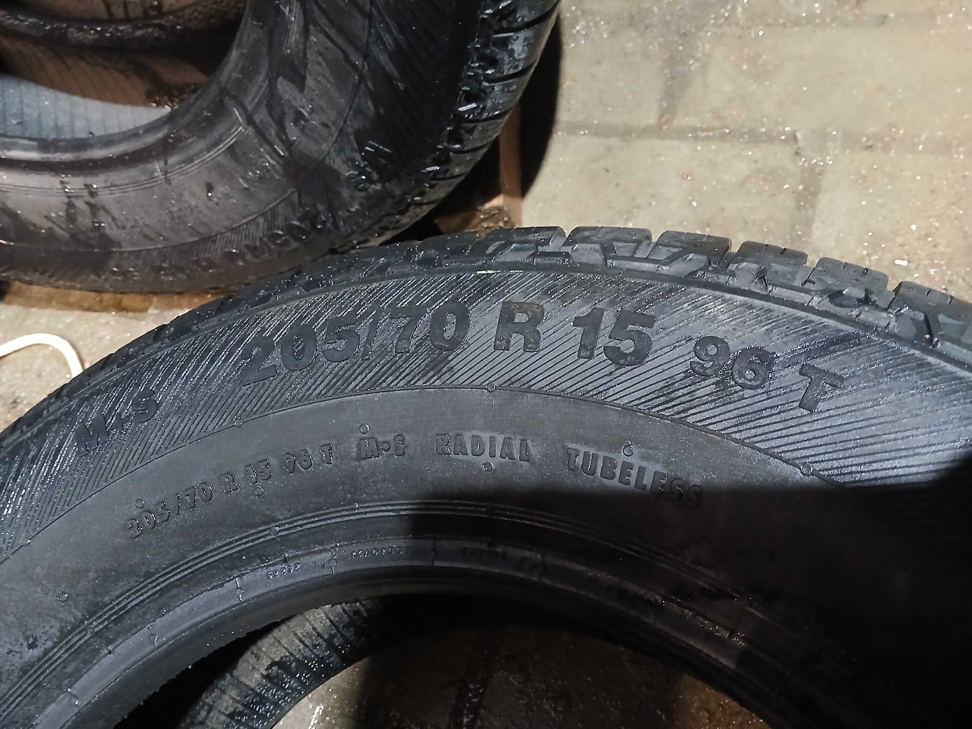 4x używane opony letnie 205/70 R15 Barum GWARANCJA montaż