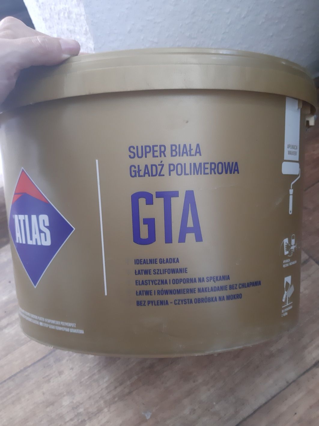 Gładź polimerowa biała 18kg