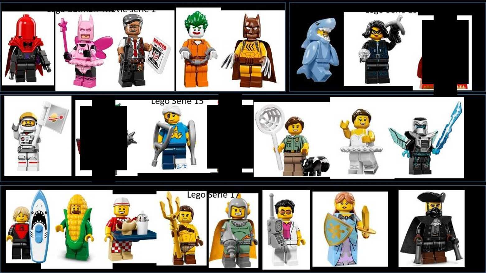 Legos Minifiguras