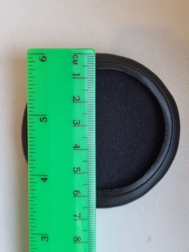 Nowe nauszniki nakładki gąbki pady do słuchawek na słuchawki 6,5 cm