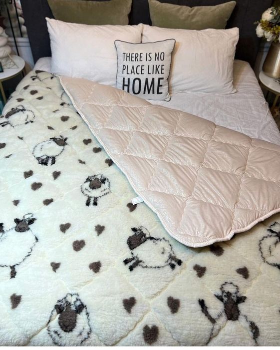 Ковдра хутряна.Пледи з овчини.Одеяло меховое.Одіяло верблюжі