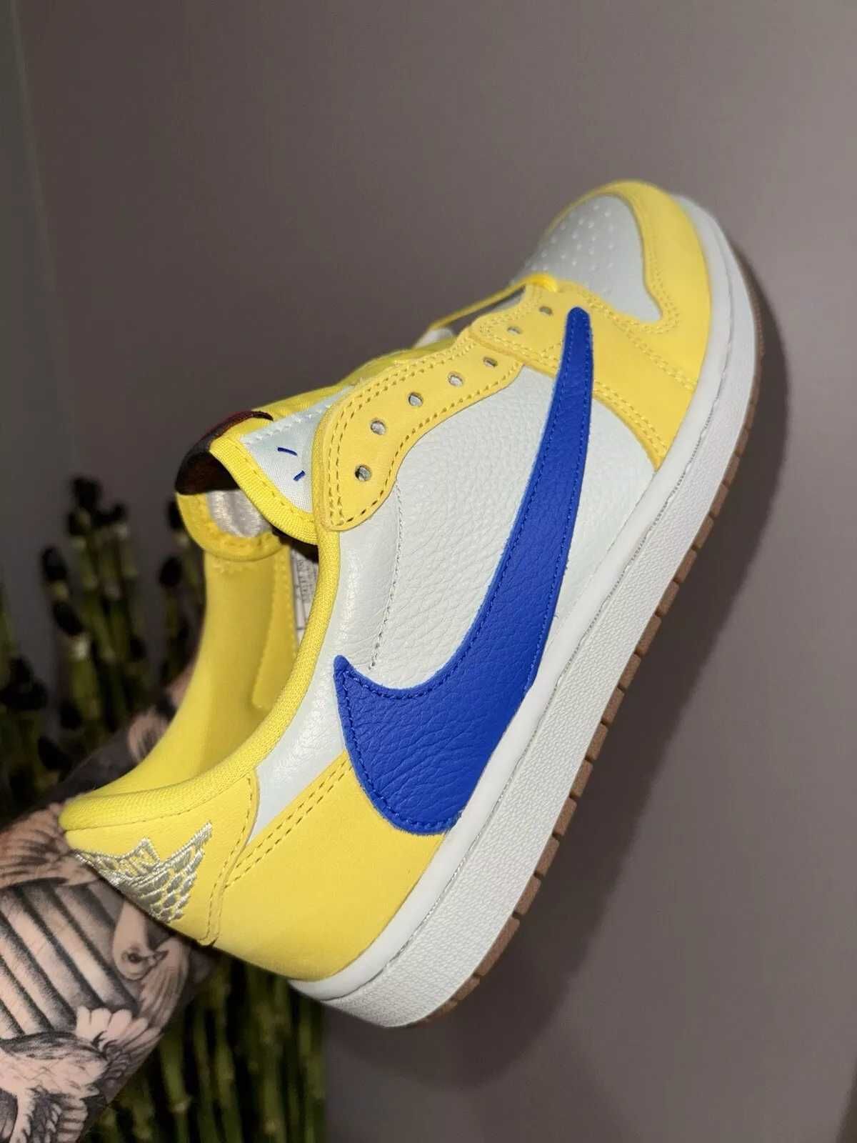 Travis Scott x Jordan Air Jordan 1 Low OG Canary Yellow R.40