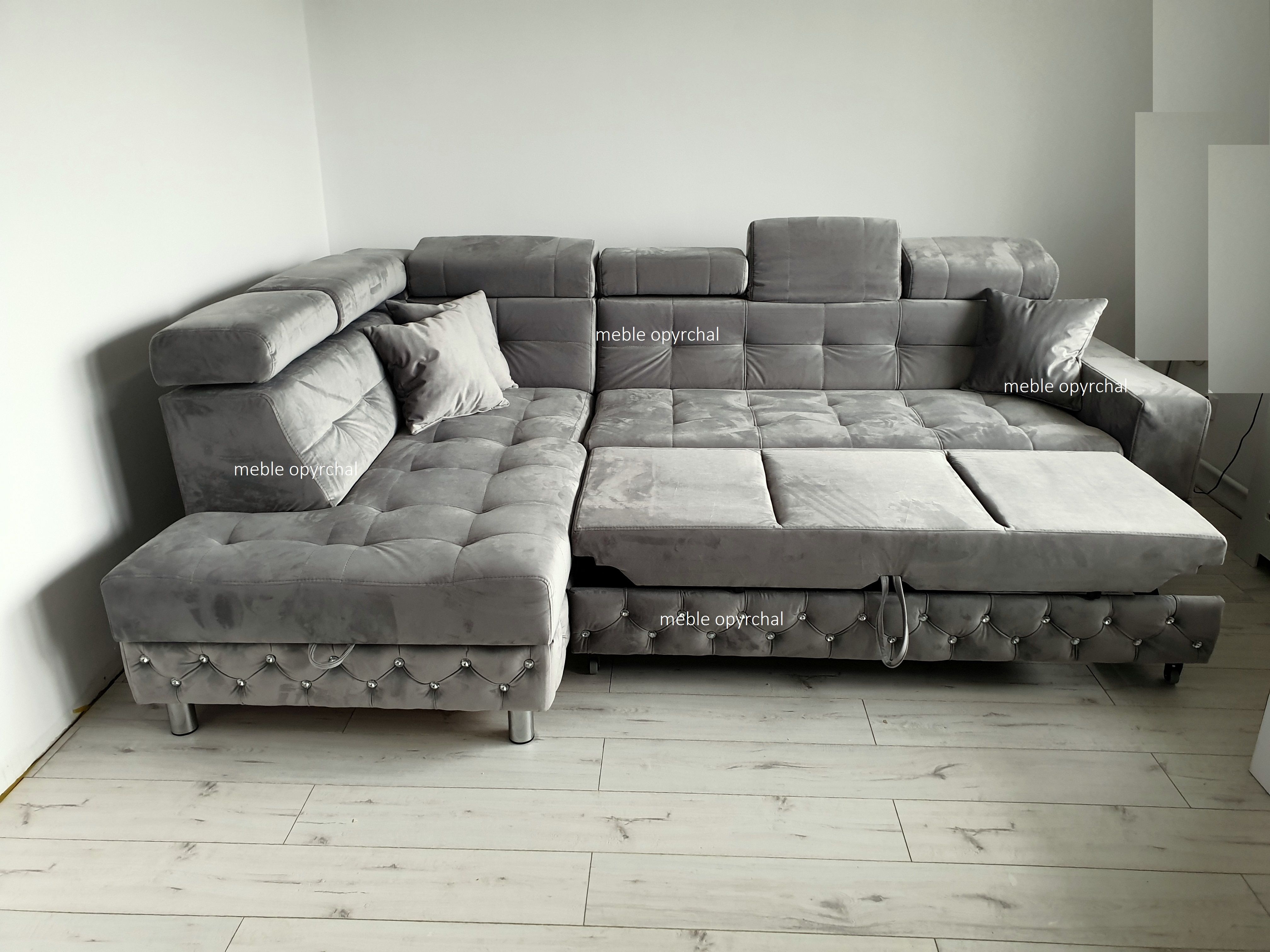 PRODUCENT!!! Nowoczesny naroznik sofa kanapa rogówka spanie NR.13