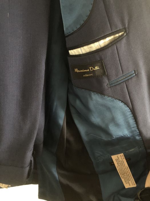 Garnitur 100% wełna Massimo Dutti