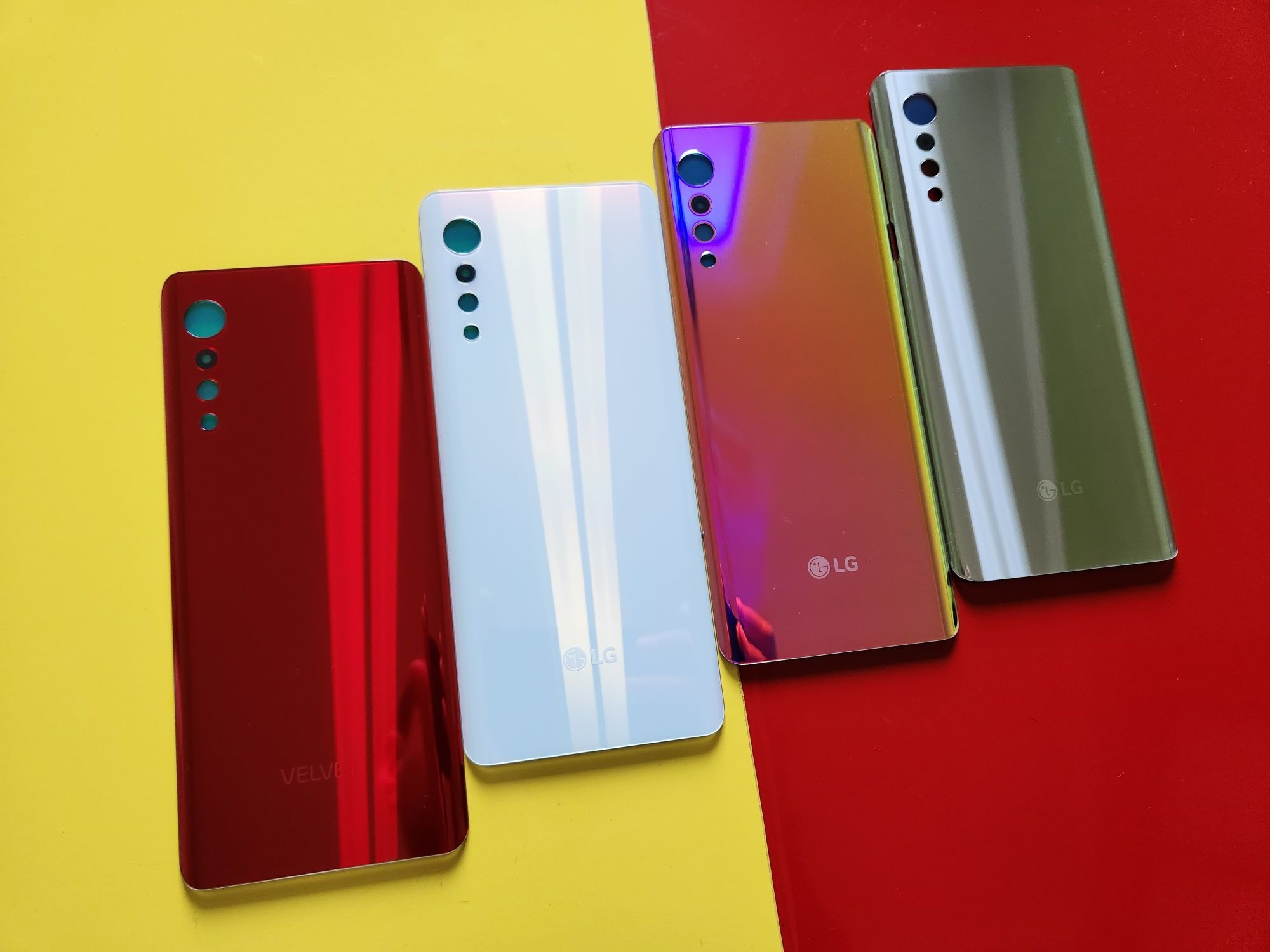 Задняя крышка LG Velvet заднее стекло lg velvet G9 корпус панель