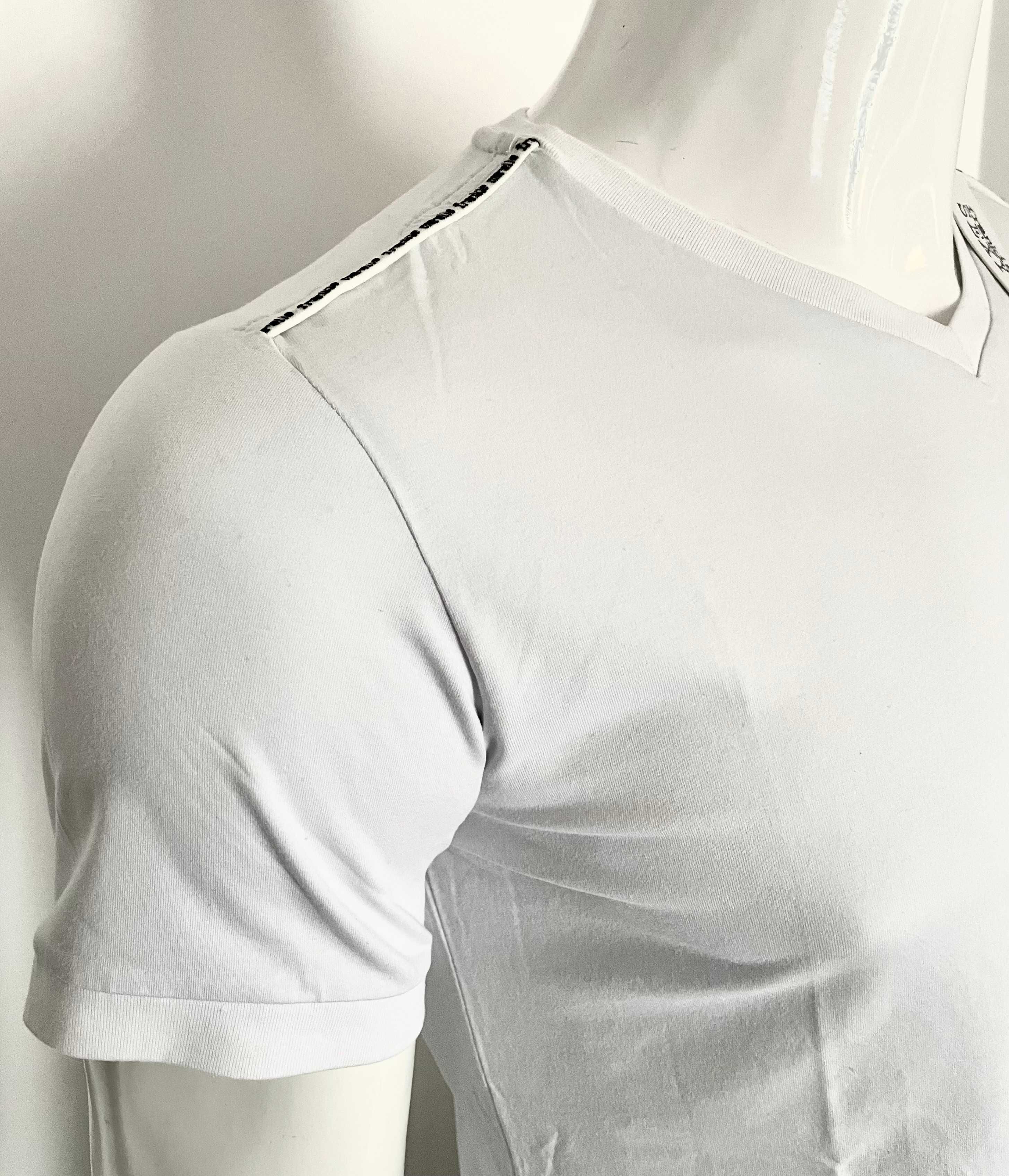 Oryginalny, męski t-shirt włoskiego projektanta Frankie Morello