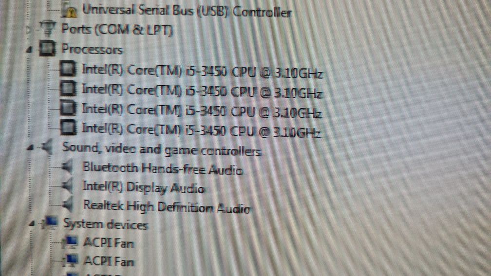 Komputer stacjonarny PC intel core i5-3450