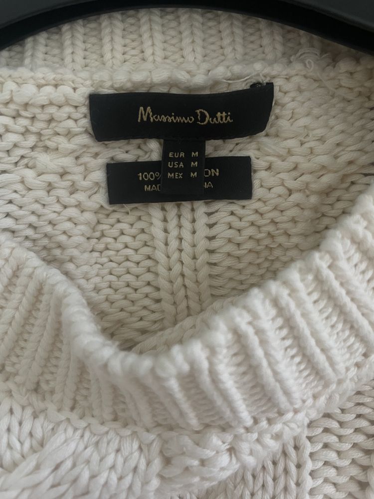 Krótki sweter Massimo Dutti rozmiar M