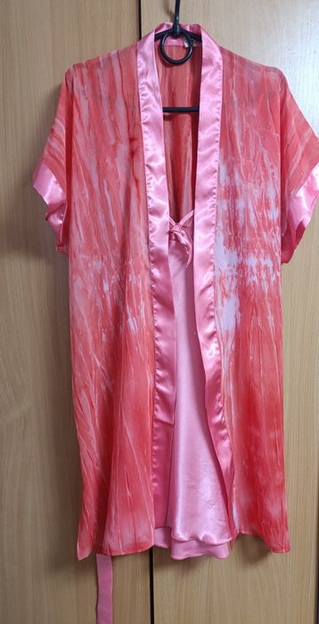 Пеньюар/нічна сорочка+халат, розмір 44 -50