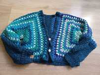 Sweter patchwork