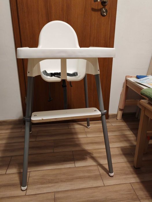 Krzesełko do karmienia Ikea antilop + podstawka na nogi