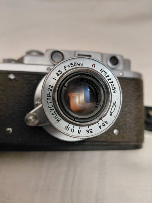 Фотоапарат зорький, об'єктив индустар 22. Ціна договірна.
