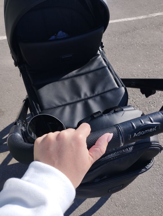 Adamex blanc lux коляска 2 в 1