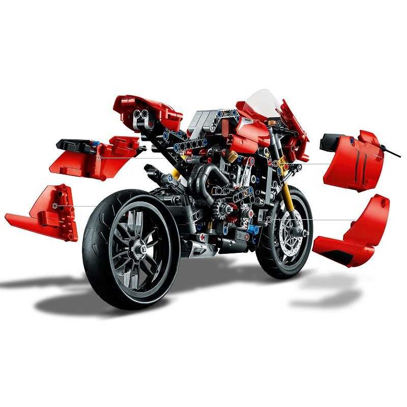 Nowe klocki motocykl 42107 Ducati – Panigale V4 R