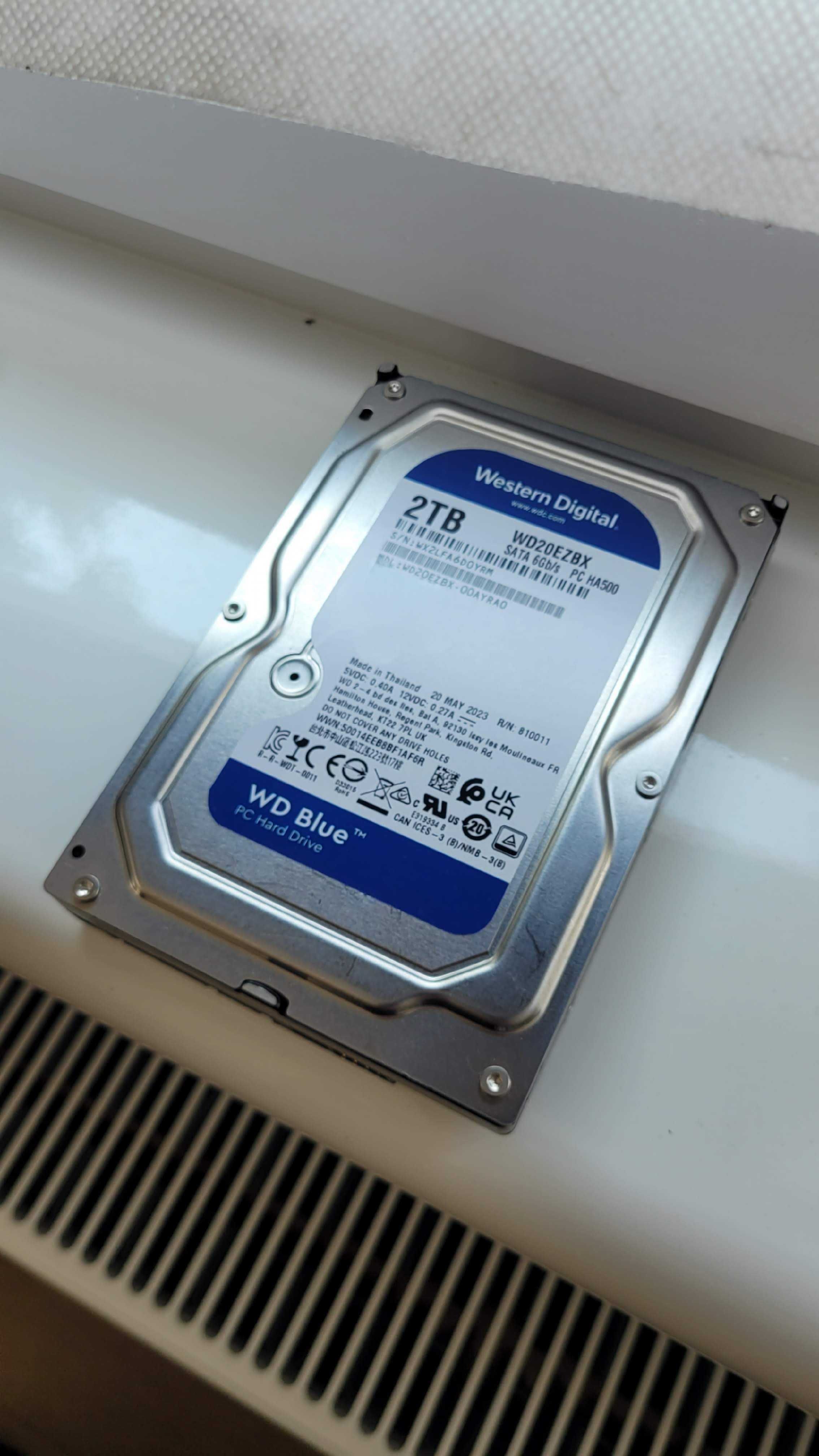 HDD Жорсткий диск 3.5 WD Blue 2Tb