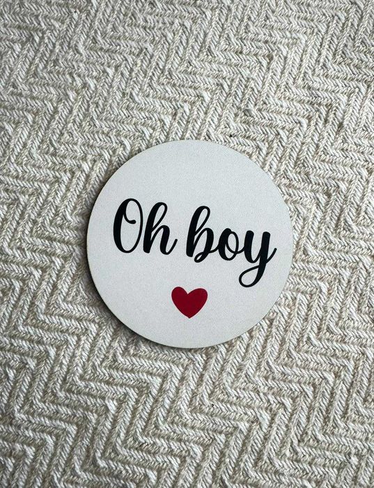 tabliczka do zdjęć oh boy tabliczki milowe narodziny dziecka baby