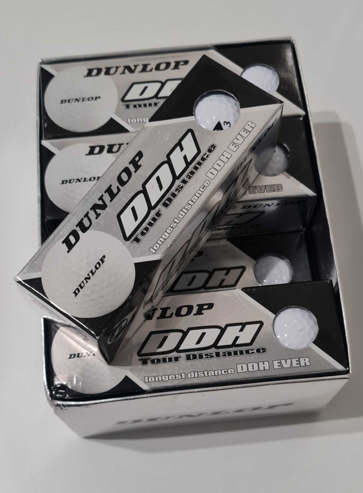 Bolas de Golfe Dunlop DDH Tour Distance - 24 bolas - Novas