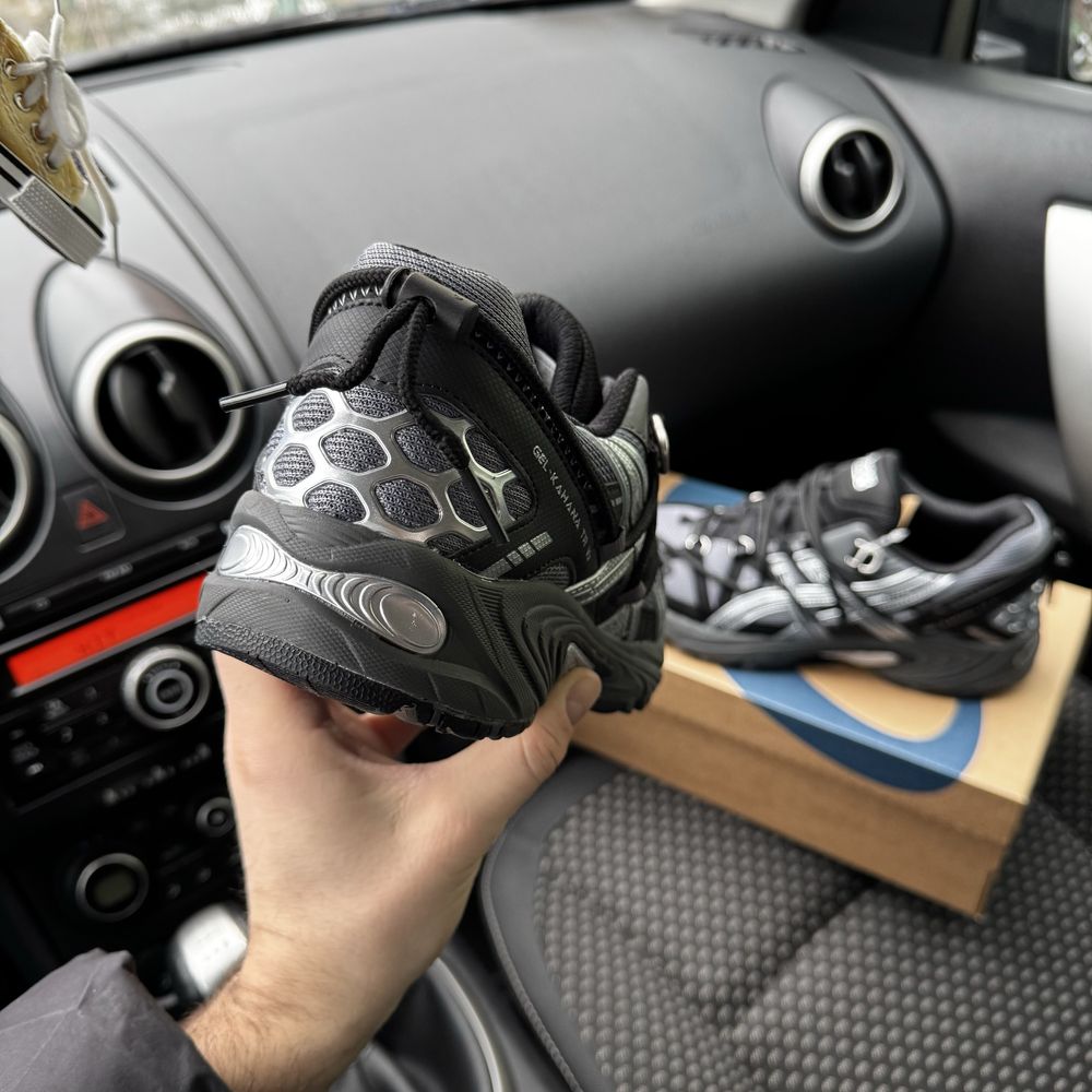 Чоловічі жіночі кросівки асікс Asics Gel-Kahana Tr v2 Grey Black