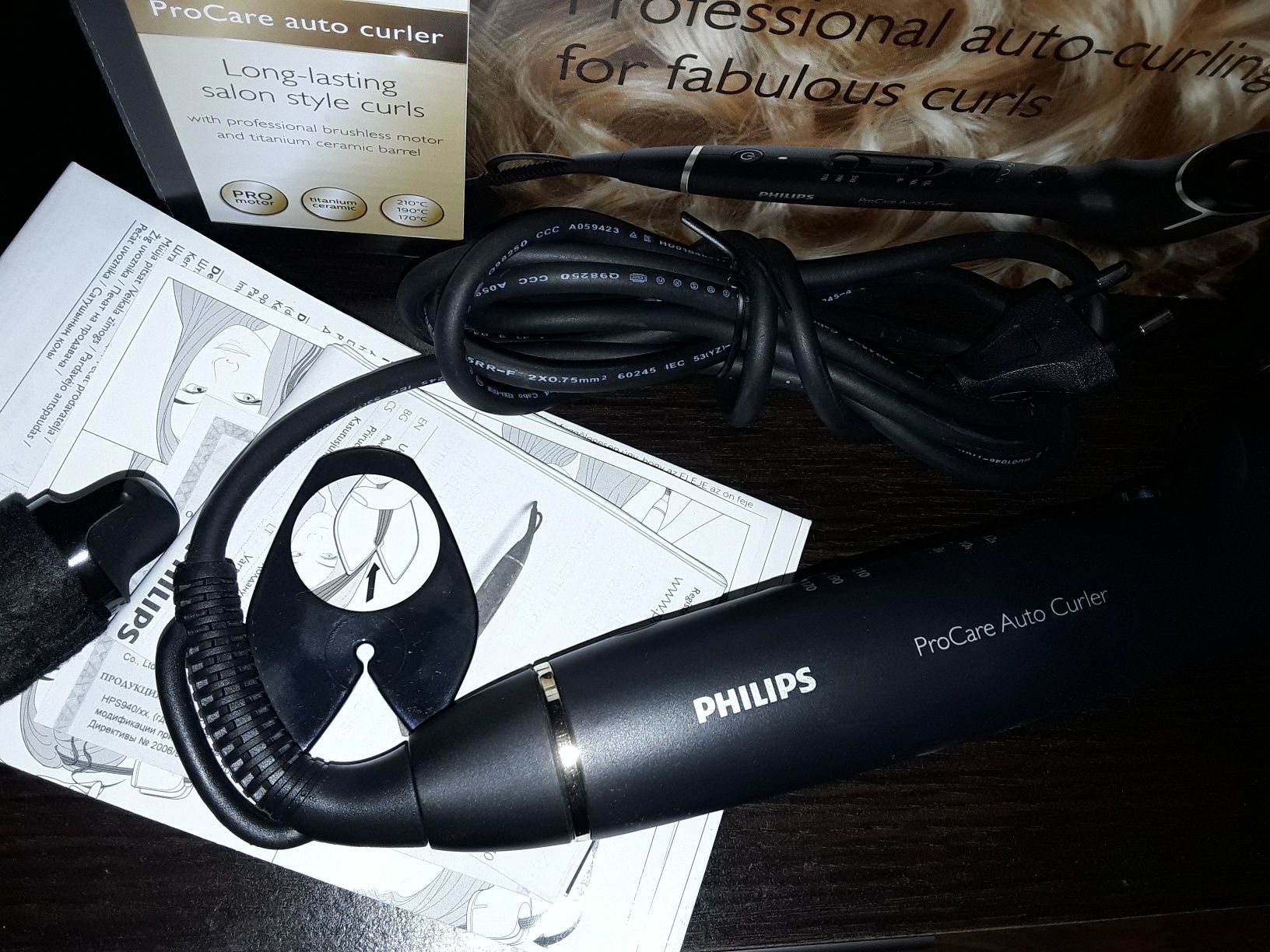 Стайлер Philips ProCare Auto Curler HPS940/00