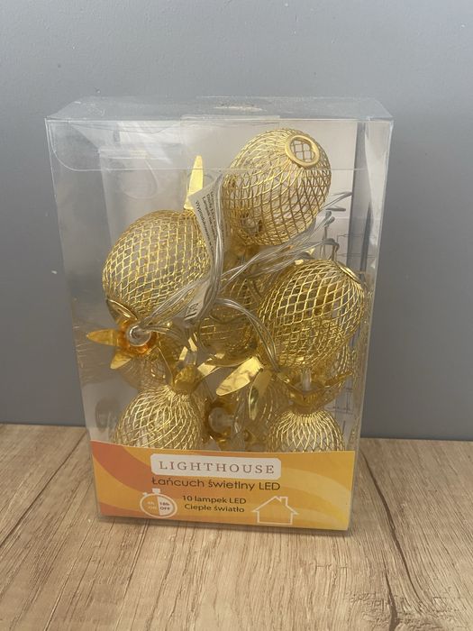 Łańcuch świetlny lampki ananaski LED