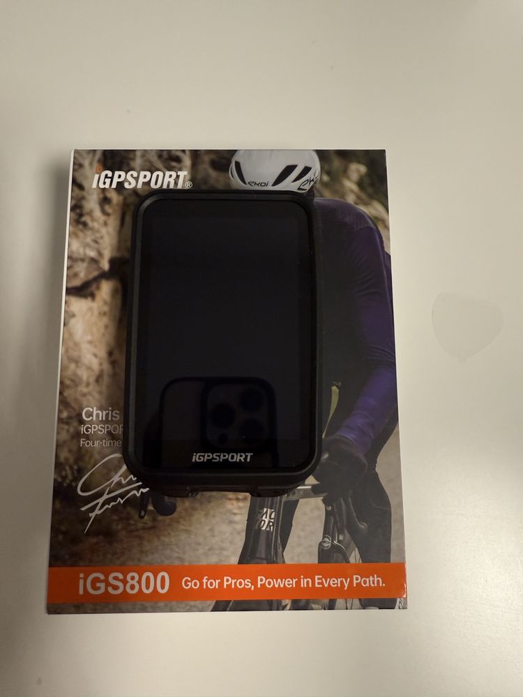 Komputer rowerowy IGPSPORT IGS800 - nowy