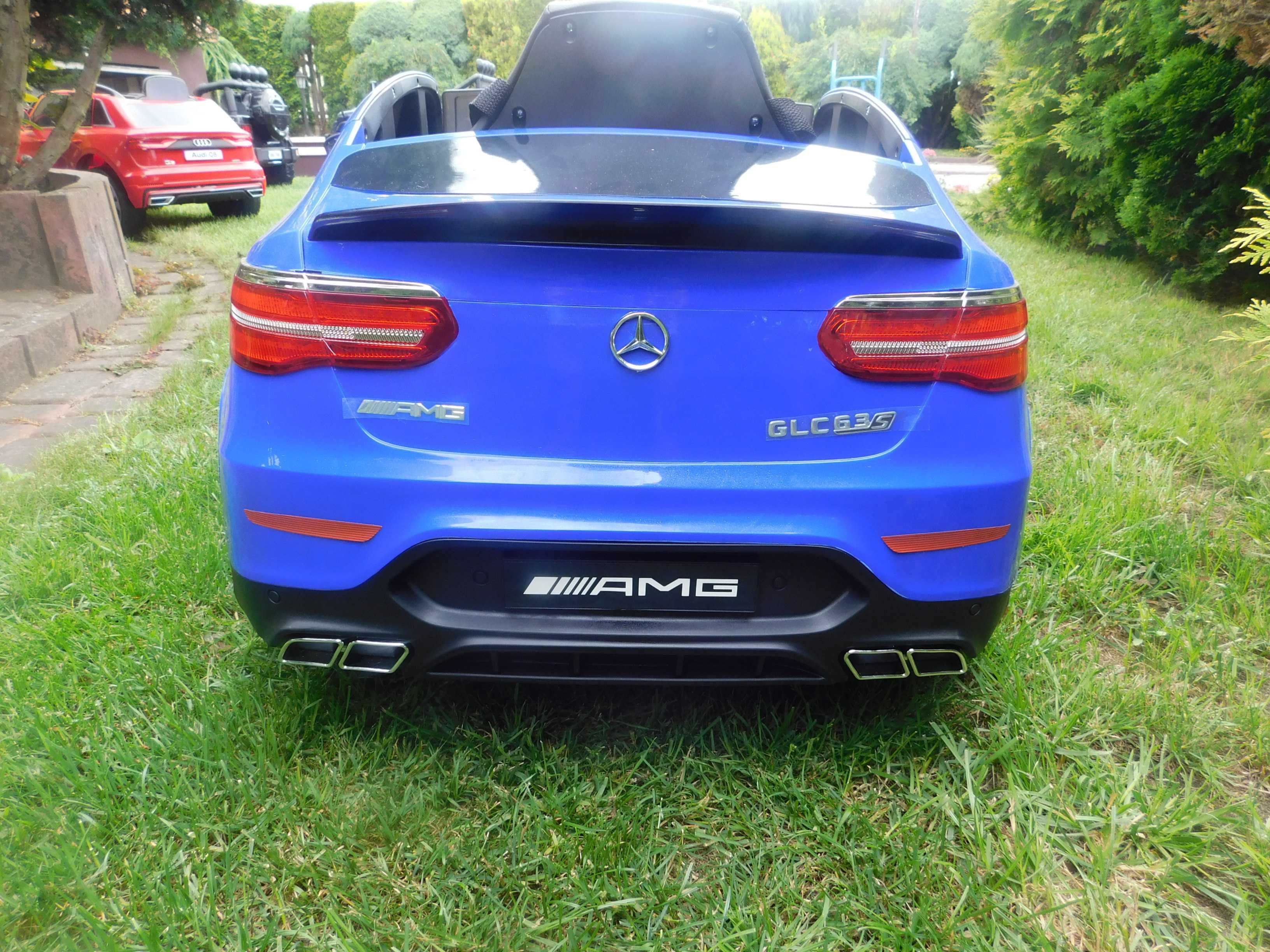 Samochód Auto na Akumulator Mercedes GLC 63S Koła EVA USB Lakierowany
