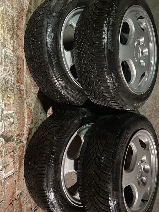 Диски R16 5×112 + зимняя резина Continental 205/55/R16 подойдутна Vito