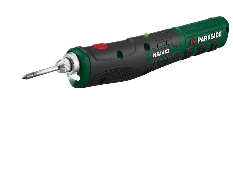 Акумуляторний паяльник Parkside 4V PLKA 4 C3