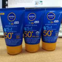 Дитячий крем NIVEA Sun Kids Protect & Care 5in1 Skin Protection SPF50: