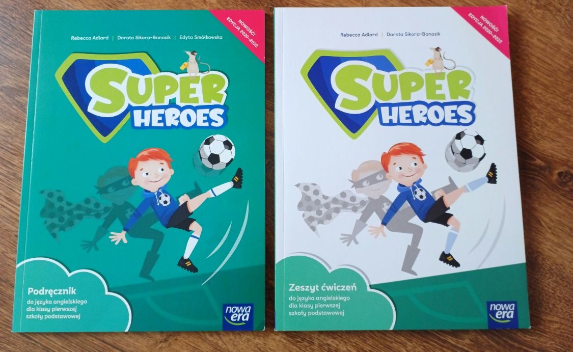 Super Heroes Podręcznik i ćwiczenie klasa 1 nowa era