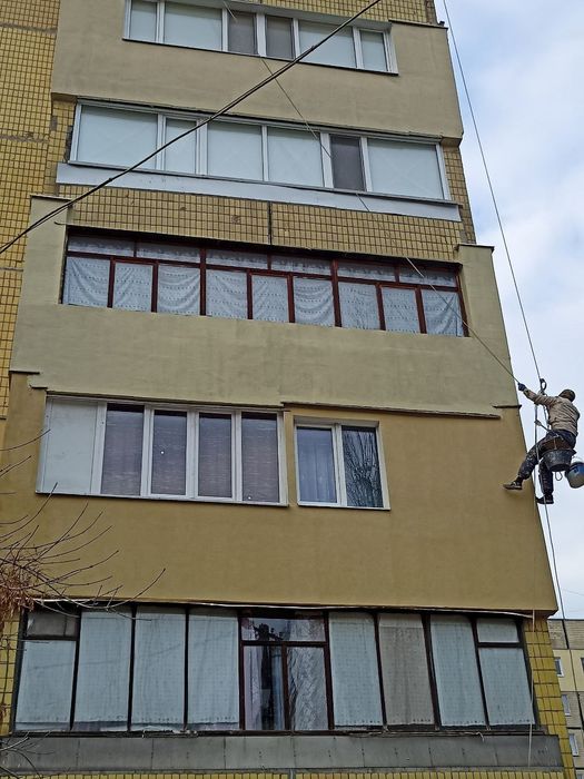 Утепление стен, ремонт межпанельных швов