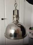 Lampa chromowana w stylu loft