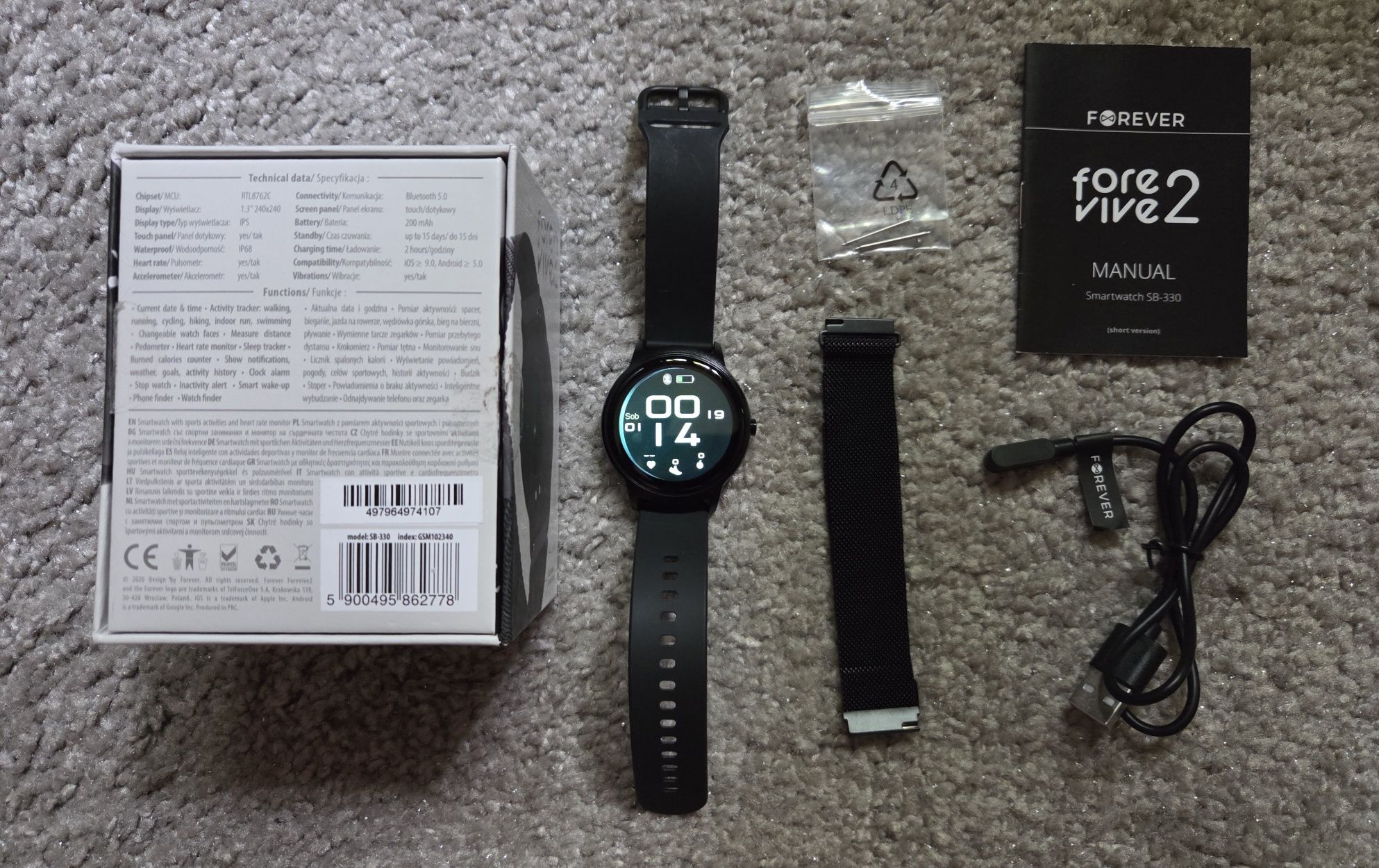 Forever Smartwatch ForeVive 2