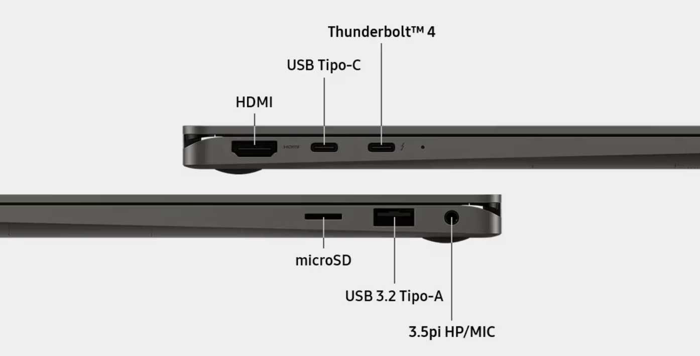 Samsung Galaxy Book3 360 15,6” i7 13ª Geração 16G 1TB SSD Touchscreen