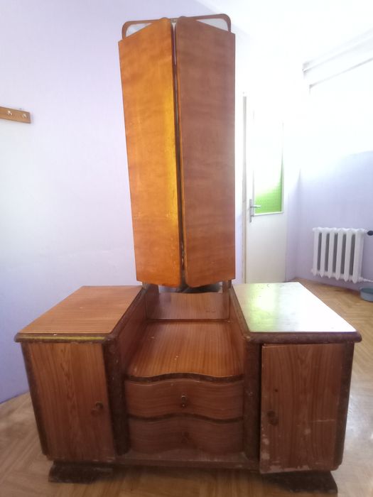 Toaletka bez lustra, szafka, PRL