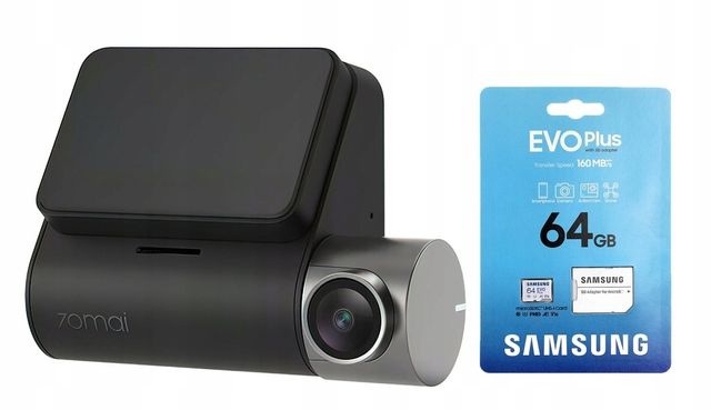 Wideorejestrator 70mai A500S Pro Plus + karta 64BB
