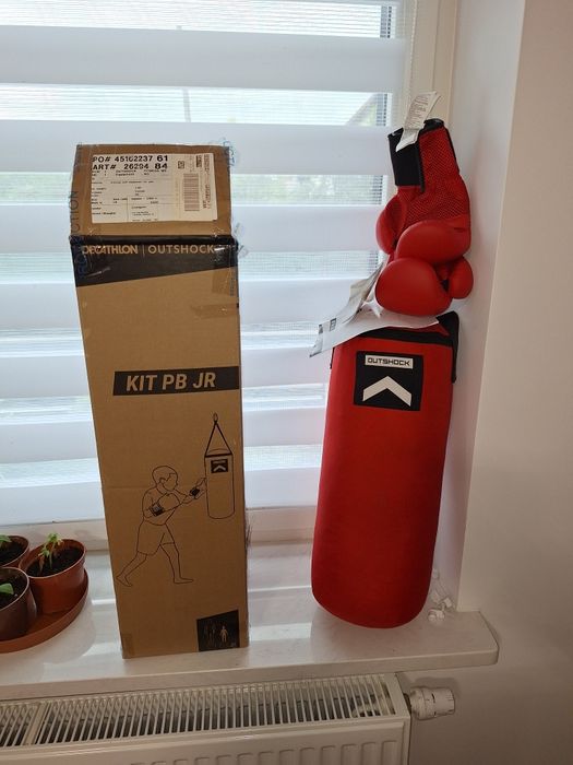 Zestaw worek + rękawice bokserskie dla dzieci KIT PB JR 4oz