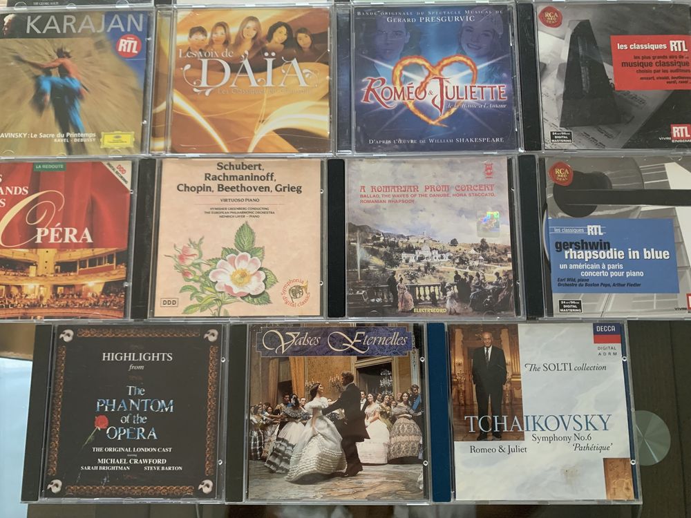 CDs de música clássica originais