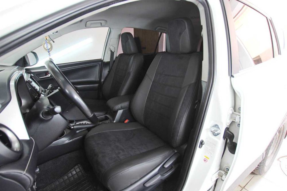 Авточехлы Toyota RAV4 (2012-2015) Экокожа Модельные Новые EMC-ELEGANT